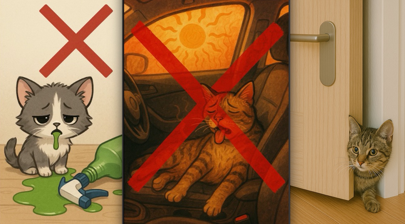 Safe home for cat